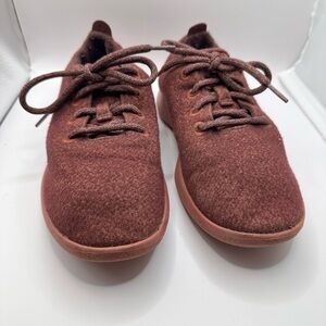 Allbirds Wool Runners in Maroon, Women’s 8